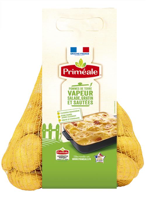 Pommes de terre à chair ferme vapeur et salade - filet de 5kg Pommes de terre à chair ferme vapeur et salade - filet de 5kg