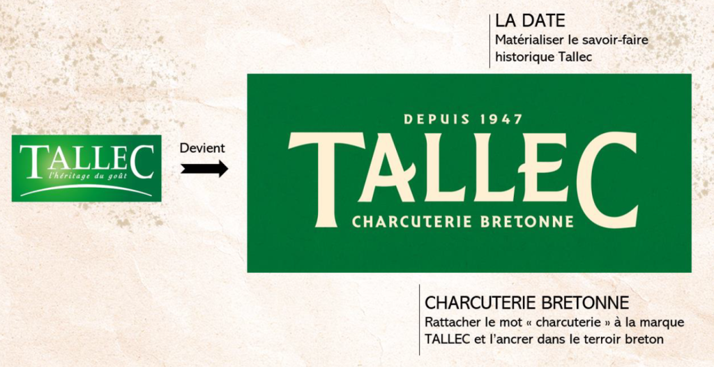 Tallec l'héritage du goût devient Tallec charcuterie bretonne depuis 1947